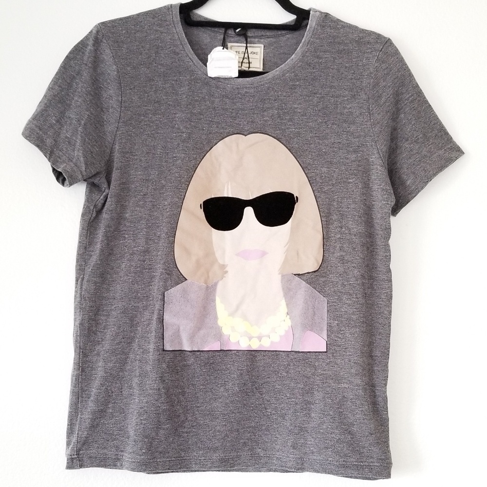 Life Is A Joke 11 Paris Anna Wintour pop art tee